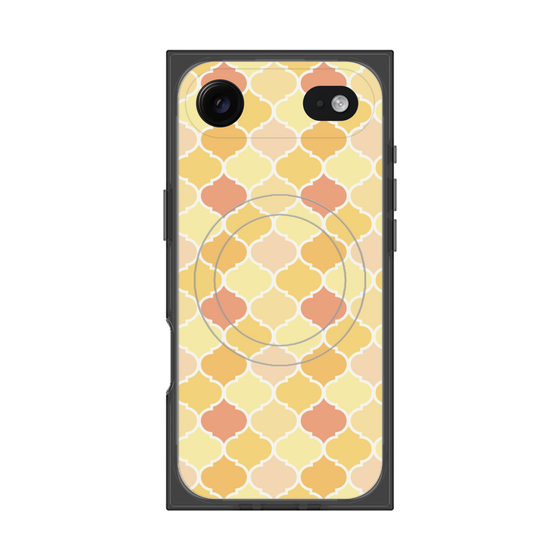 プレミアムスクエアケース with MagSafe［ Moroccan1 color - Orange ］