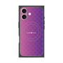 プレミアムスクエアケース with MagSafe［ CASEPLAY Check - Purple ］