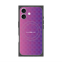 プレミアムスクエアケース with MagSafe［ CASEPLAY Check - Purple ］