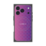 プレミアムスクエアケース with MagSafe［ CASEPLAY Check - Purple ］