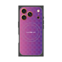 プレミアムスクエアケース with MagSafe［ CASEPLAY Check - Purple ］