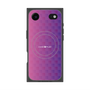 プレミアムスクエアケース with MagSafe［ CASEPLAY Check - Purple ］