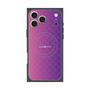 プレミアムスクエアケース with MagSafe［ CASEPLAY Check - Purple ］