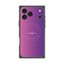 プレミアムスクエアケース with MagSafe［ CASEPLAY Check - Purple ］