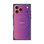 プレミアムスクエアケース with MagSafe［ CASEPLAY Check - Purple ］