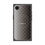 プレミアムスクエアケース with MagSafe［ CASEPLAY Check - Black ］