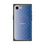 プレミアムスクエアケース with MagSafe［ CASEPLAY Check - Blue ］