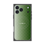 プレミアムスクエアケース with MagSafe［ CASEPLAY Check - Green ］