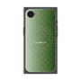 プレミアムスクエアケース with MagSafe［ CASEPLAY Check - Green ］