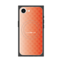 プレミアムスクエアケース with MagSafe［ CASEPLAY Check - Orange ］