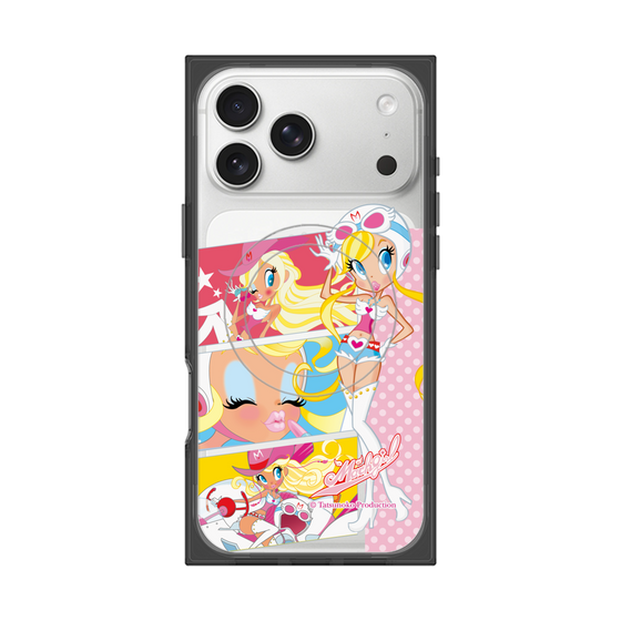 プレミアムスクエアケース with MagSafe［ マッハガール - コミック風 ］