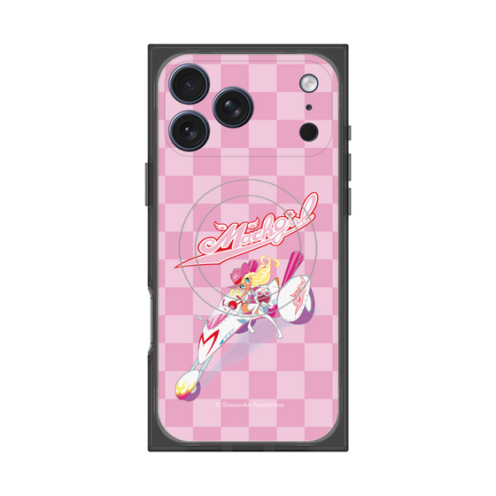 プレミアムスクエアケース with MagSafe［ マッハガール - チェック ］