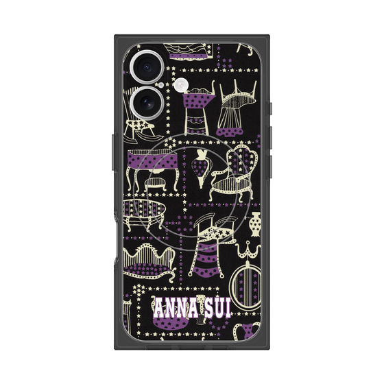 プレミアムスクエアケース with MagSafe［ ANNA SUI - チェア ］
