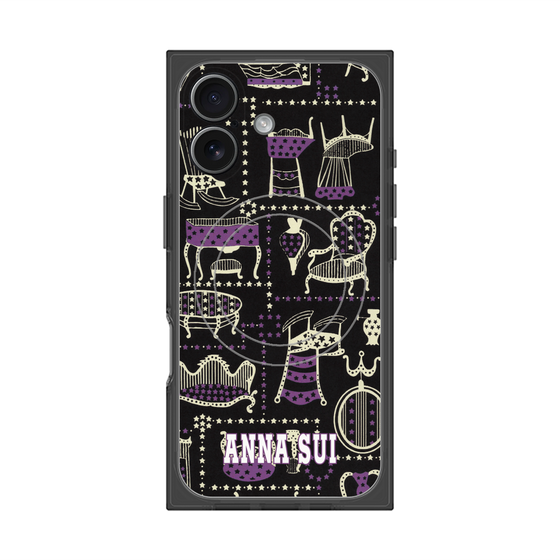 プレミアムスクエアケース with MagSafe［ ANNA SUI - チェア ］