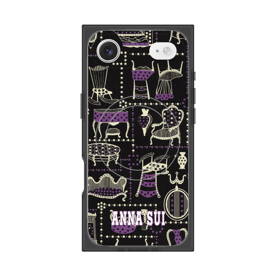 プレミアムスクエアケース with MagSafe［ ANNA SUI - チェア ］