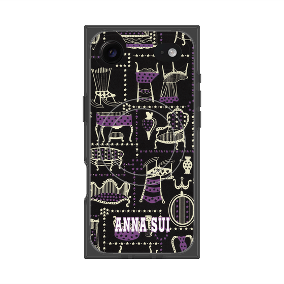 プレミアムスクエアケース with MagSafe［ ANNA SUI - チェア ］