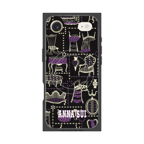 プレミアムスクエアケース with MagSafe［ ANNA SUI - チェア ］