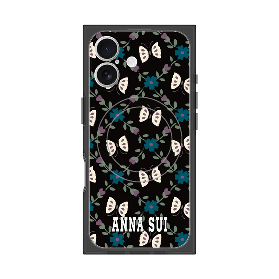 プレミアムスクエアケース with MagSafe［ ANNA SUI - バタフライ ］