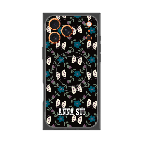 プレミアムスクエアケース with MagSafe［ ANNA SUI - バタフライ ］
