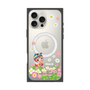 プレミアムスクエアケース with MagSafe［ 昆虫物語 みなしごハッチ - 花 ］