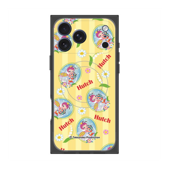 プレミアムスクエアケース with MagSafe［ 昆虫物語 みなしごハッチ - ストライプ ］