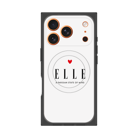 プレミアムスクエアケース with MagSafe［ ELLE - アイコン ］