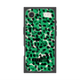プレミアムスクエアケース with MagSafe［ ELLEgirl - レオパード - Green ］