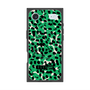 プレミアムスクエアケース with MagSafe［ ELLEgirl - レオパード - Green ］