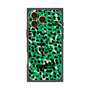 プレミアムスクエアケース with MagSafe［ ELLEgirl - レオパード - Green ］