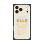 プレミアムスクエアケース with MagSafe［ ELLEgirl - ロゴ ］