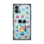 プレミアムスクエアケース with MagSafe［ 笑点 - 三遊亭 小遊三 - 黒 ］