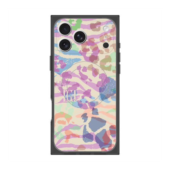 プレミアムスクエアケース with MagSafe［ ELLEgirl - ペイント ］