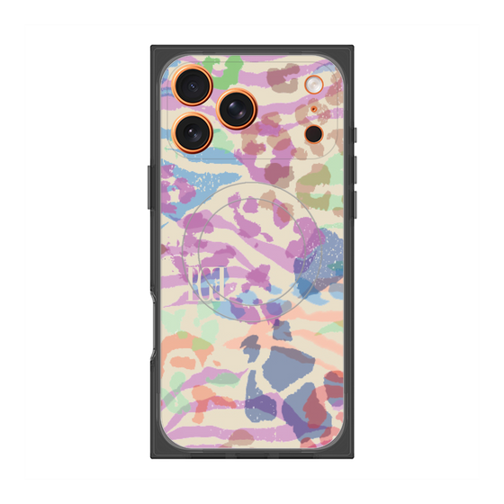 プレミアムスクエアケース with MagSafe［ ELLEgirl - ペイント ］