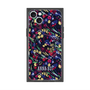 プレミアムスクエアケース with MagSafe［ ANNA SUI - スワーリングフワラー ］