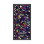 プレミアムスクエアケース with MagSafe［ ANNA SUI - スワーリングフワラー ］