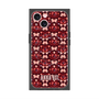 プレミアムスクエアケース with MagSafe［ ANNA SUI - バタフライハーツ - レッド ］