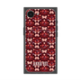 プレミアムスクエアケース with MagSafe［ ANNA SUI - バタフライハーツ - レッド ］