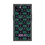 プレミアムスクエアケース with MagSafe［ ANNA SUI - バタフライハーツ - グリーン ］