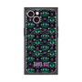 プレミアムスクエアケース with MagSafe［ ANNA SUI - バタフライハーツ - グリーン ］