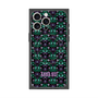 プレミアムスクエアケース with MagSafe［ ANNA SUI - バタフライハーツ - グリーン ］