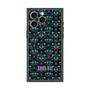 プレミアムスクエアケース with MagSafe［ ANNA SUI - バタフライハーツ - グリーン ］