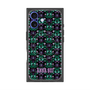 プレミアムスクエアケース with MagSafe［ ANNA SUI - バタフライハーツ - グリーン ］