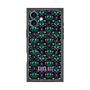 プレミアムスクエアケース with MagSafe［ ANNA SUI - バタフライハーツ - グリーン ］