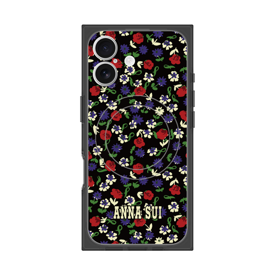 プレミアムスクエアケース with MagSafe［ ANNA SUI - カーネーション ］