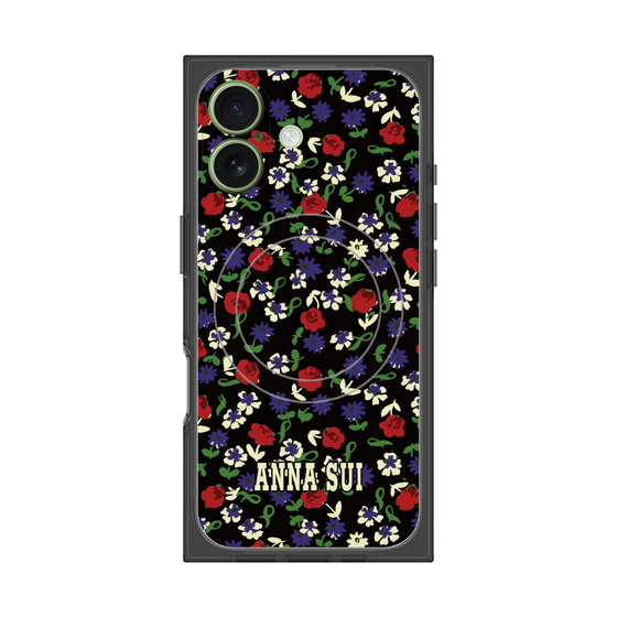 プレミアムスクエアケース with MagSafe［ ANNA SUI - カーネーション ］