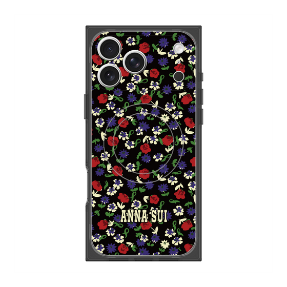 プレミアムスクエアケース with MagSafe［ ANNA SUI - カーネーション ］