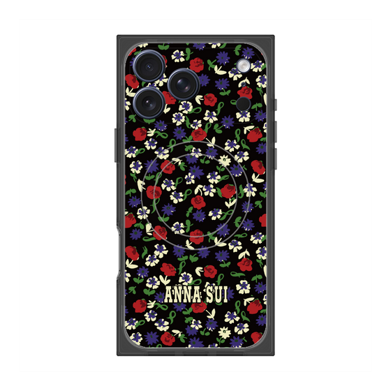 プレミアムスクエアケース with MagSafe［ ANNA SUI - カーネーション ］