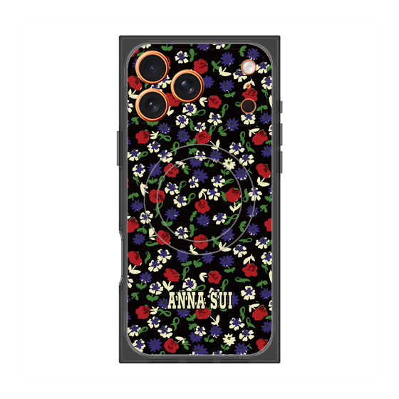 プレミアムスクエアケース with MagSafe［ ANNA SUI - カーネーション ］