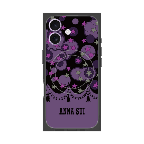 プレミアムスクエアケース with MagSafe［ ANNA SUI - スターズ ］