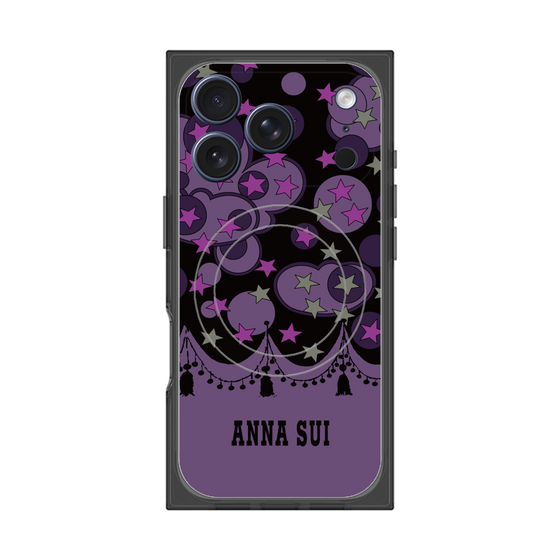 プレミアムスクエアケース with MagSafe［ ANNA SUI - スターズ ］